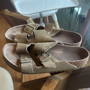 Birkenstock Arizona Suede Sandals